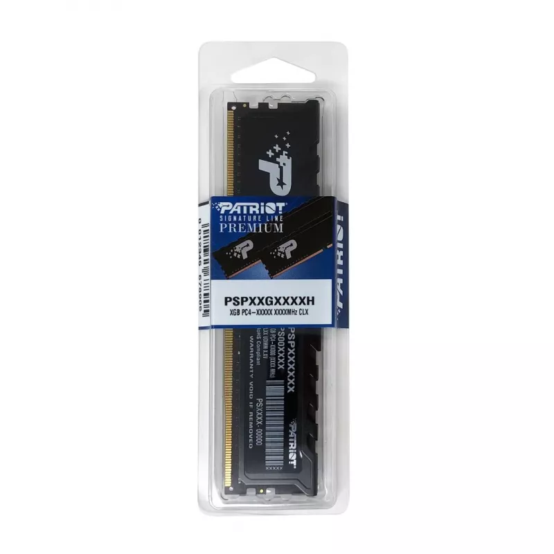 Desktop-RAM PATRIOT Premium Schwarz DDR4 32 GB 3200 MHz CL22 1x32 GB 37 mm Höhe