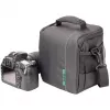 Schultertasche Rivacase 7420 Schwarz SLR Kompatibilität