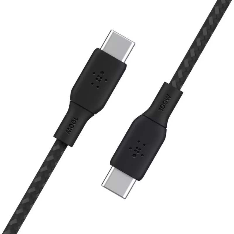 USB-Kabel Belkin CAB014bt3MBK 3 m USB-C Schwarz USB 2.0