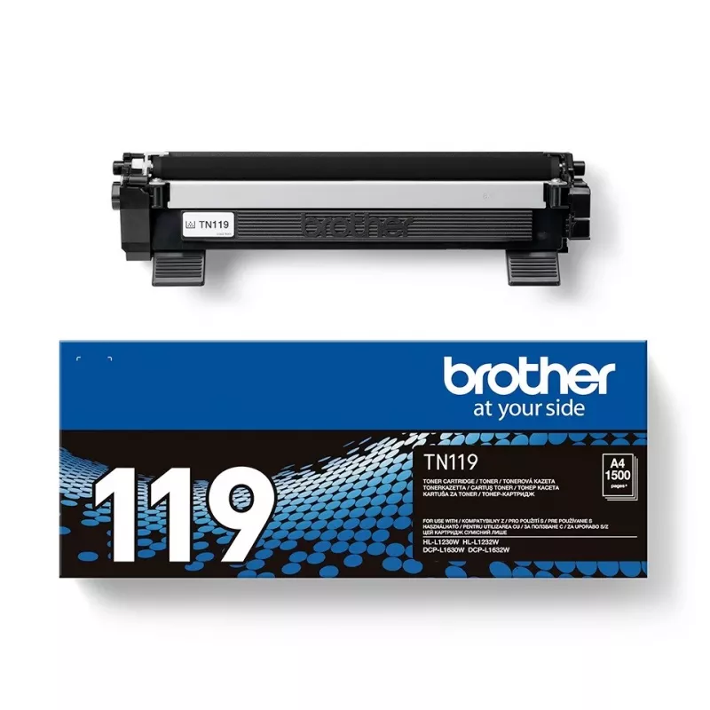 Brother TN119=TN-119 Tonerkartusche 1 Stk. Original Schwarz