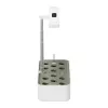GreenBlue Intelligentes Indoor-Pflanzenanzuchtsystem, SMART-Topf, 4L Fassungsvermögen, für 12 Pflanzen, Vollspektrum-LEDs, GB133