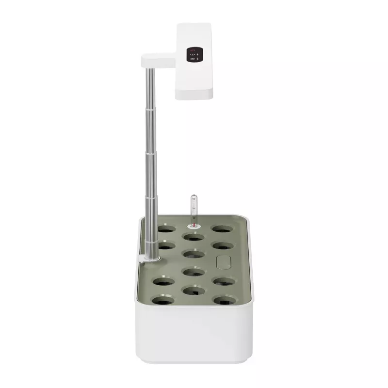 GreenBlue Intelligentes Indoor-Pflanzenanzuchtsystem, SMART-Topf, 4L Fassungsvermögen, für 12 Pflanzen, Vollspektrum-LEDs, GB133