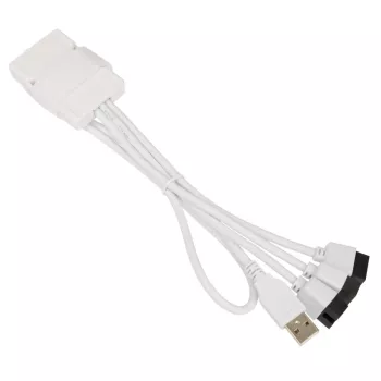 USB Hub Lian Li PW-U2TPAW Typ-A-Stecker 1-auf-3 IDC 9-Pin