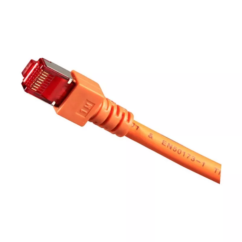 EFB-Elektronik RJ45 Patchkabel Cat.6 S/FTP LSZH orange 0,25m Hersteller: EFB Elektronik (K5516.0,25)