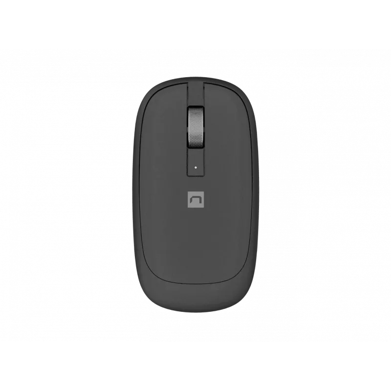 Natec Maus | Lark | Kabellos | 2,4 GHz, Bluetooth | Anthrazit