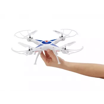 Revell GO STUNT 4 Rotoren Quadcopter 380 mAh Blau, Weiß