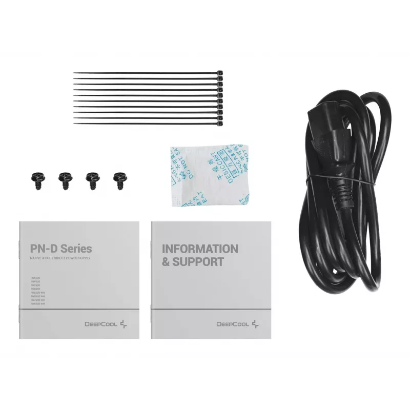 DeepCool PN750D Netzteil 750 W 20+4 Pin ATX ATX Schwarz