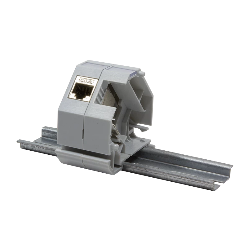 Logilink | DIN-Schienenadapter für 1x RJ45 Keystone-Modul | MP0053
