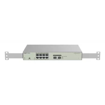 Ruijie Networks RG-NBS3100-8GT2SFP-P-V2 Netzwerk-Switch Managed L2 Gigabit Ethernet (10/100/1000) Power over Ethernet (PoE) Metallisch