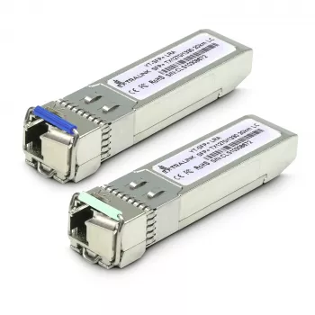 Extralink SFP+ 10G SFP+ WDM Modul 10Gbps 1270/1330nm Single-Mode 20km LC DOM Paar