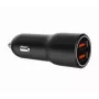 Auto-Ladegerät für Mobilgeräte Gembird TA-UC-A2QC36-CAR-01, 36 W, 12–24 V, Zigarettenanzünder, schwarz