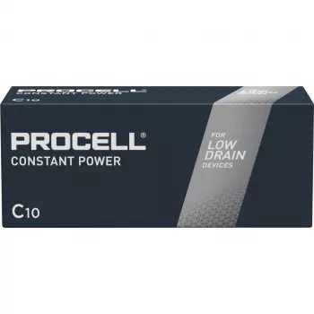 C-Batterie Duracell Procell MX 1400 (Größe C), 10er-Pack