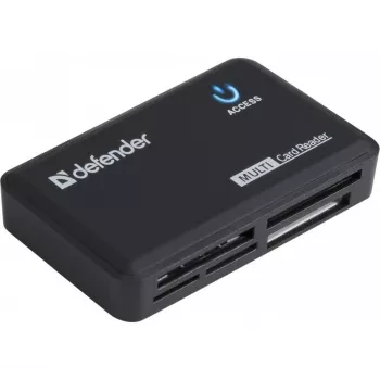 Card Reader Defender OPTIMUS USB 2.0 Universal Schwarz