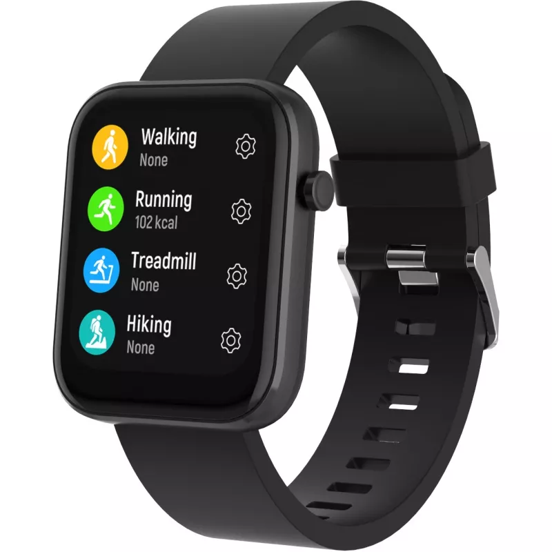 DENVER SW-182 - Smartwatch mit Armband - 4,3 cm (1,7 Zoll) Display - Bluetooth - Schwarz (116111000580)