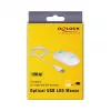 Maus DeLOCK 12537 USB Typ-A Optisch 1200 DPI