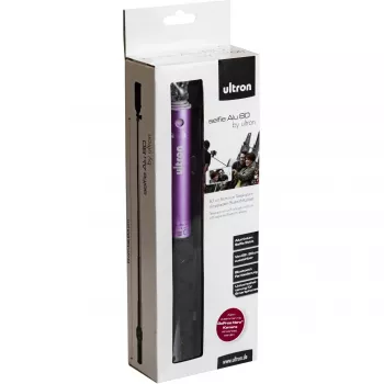 Selfie Stick Ultron Alu 80 Universal Schwarz Pink