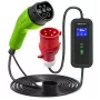 Qoltec Mobile EV Car Charger Adjustable 2in1 Type2 | 11kW | CEE 5 PIN | LCD | 3 Phasen | Tragbar | Wallbox | 5m