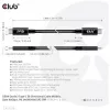 CLUB3D USB4 Gen3x2 Type-C bidirektionales Kabel 8K60Hz, Daten 40Gbps, PD 240W(48V/5A) EPR M/M 2m / 6.56ft