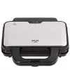 Sandwichmaker Adler AD 3043, 1300 W, Antihaftplatten, 2 Sandwiches, Kochfläche 285 × 152 mm, schwarz