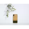 Smartphone-Hülle man and wood für iPhone XS Max — Bambuswald-Holzrückseite, Schutzhülle