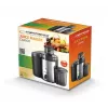 Entsafter ESPERANZA EKJ002 — 500 W, 0,45 L Saftbehälter, 1,5 L Tresterbehälter, Edelstahl/Schwarz