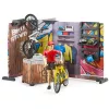 Spielzeug-Fahrradladen BRUDER 63120 Spielset mit Werkstatt und Zubehör