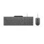 Kabelgebundenes Tastatur-Maus-Set Lenovo 310 (US-Englisch) — Full-Size-Tastatur, 1,8 m Kabel, 2000 DPI optische beidhändige Maus