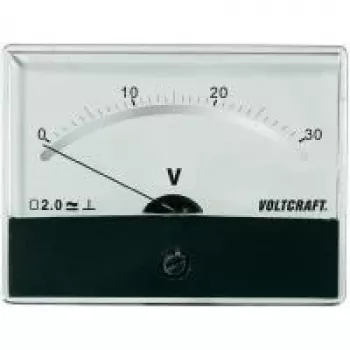 Voltcraft AM-86X65/30V/DC Einbau-Messgerät AM-86X65/30V/DC 30 V Drehspulmessgerät (AM-86X65/30V/DC)