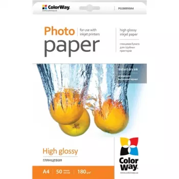 Fotopapier A4 Colorway PG180050A4 Gloss
