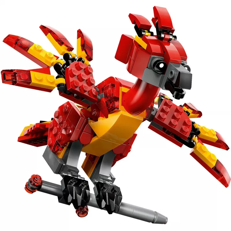 LEGO baubarer Fawkes – Dumbledores Phönix-Modell 76448, 299 Teile, 160 mm Höhe, Alter 8+