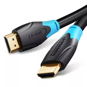 HDMI-Kabel Vention AACBN 15 m, HDMI Typ A auf Typ A, HDMI 2.0, 18 Gbit/s, ARC, vergoldete Kontakte, schwarz