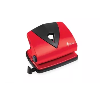 Locher Forpus FO61553 30 Blatt Schwarz Rot
