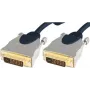 shiverpeaks sp-PROFESSIONAL DVI-Kabel 2 m DVI-D Blau - Chrom (SP77442)
