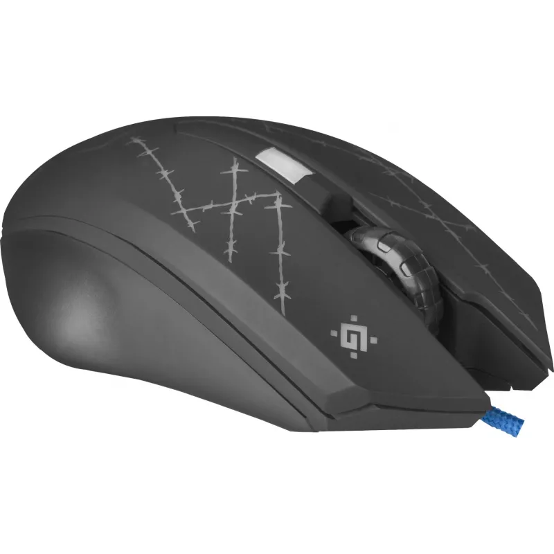 Defender Forced GM-020L Maus Gaming beidhändig USB Typ-A Optisch 3200 DPI