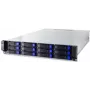 Fantec SRC-2612X07 2HE 680MM SRC-2612X07, 12x 8,89 cm (3,5&quot ) , 3x SFF-8087, 5x 4-pol Molex, USB 2.0, 2HE,19&quot , 430x680x88 mm (2163)