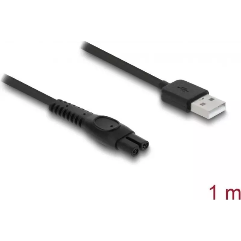 DELOCK USB-Ladekabel 5 V für Philips Elektrorasierer