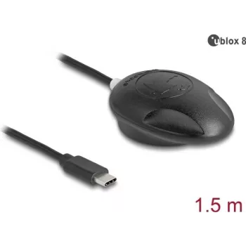 GNSS-Empfänger Navilock NL-8002UC USB Type-C u-blox 8, 1,5 m Kabel