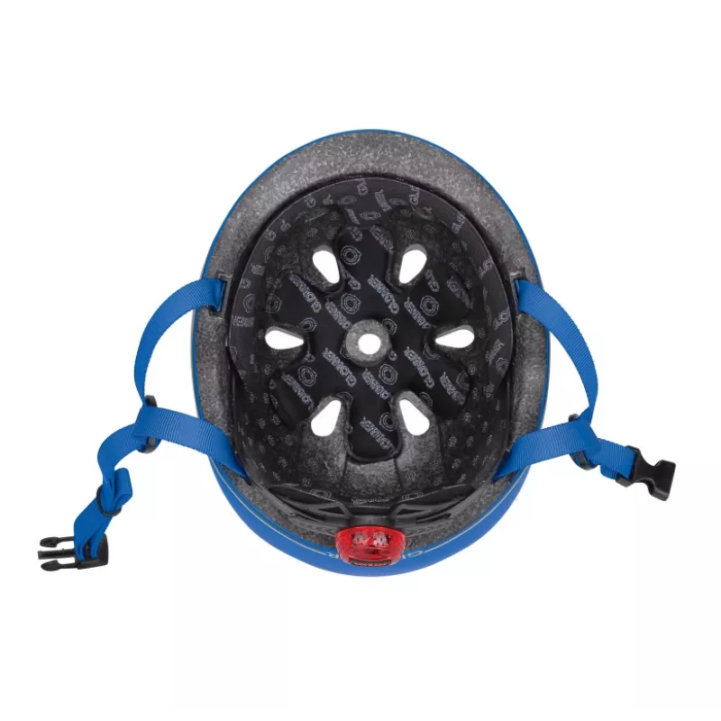 Globber Helm Go Up Lights, XXS/XS (45-51cm) | 506-100 | Blau