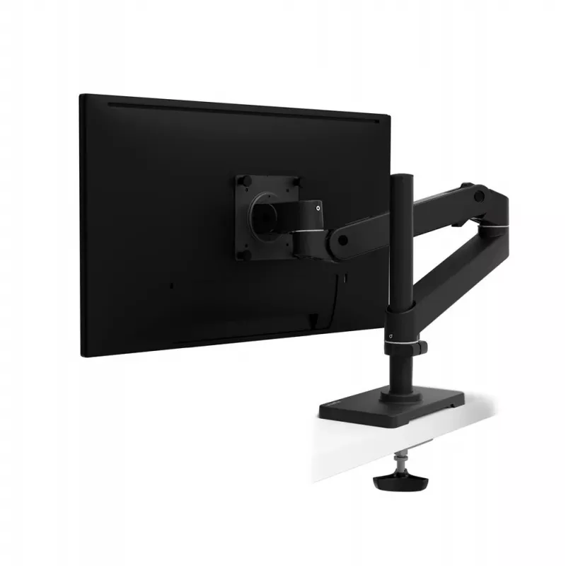 Ergotron LX Pro - Montageset (Monitorarm) - für LCD-Display - Tischdurchführungsmontage, hohe Säule - Aluminium - Schwarz - Bildschirmgröße: bis 86,4 cm (bis 34 Zoll) (45-709-292)