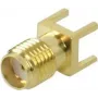 HF-/Video-Anschluss ShiverPeaks 98612 SMA vergoldet print-mount