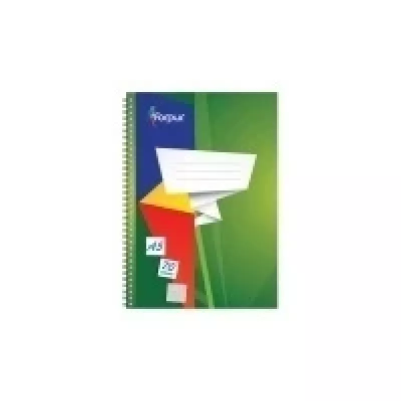 Spiralheft Forpus, A5/70, kariert, Softcover 0722-004