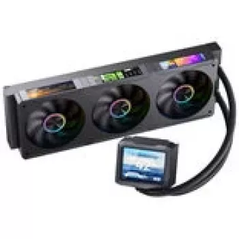 AiO Flüssigkeitskühler Jonsbo TF3-360SCB — 360-mm-Radiator, ARGB, schwarz