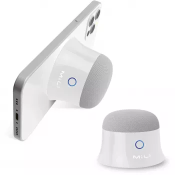 Tragbarer Lautsprecher Ultron Mag Soundmate, Weiß