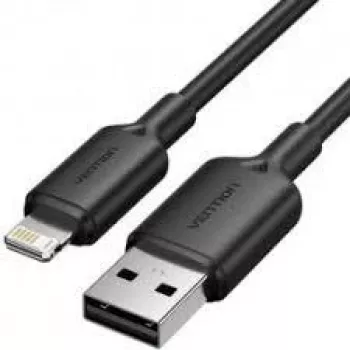Lightning-Kabel Vention LAMBH, 2 m, USB-A auf Lightning, schwarz