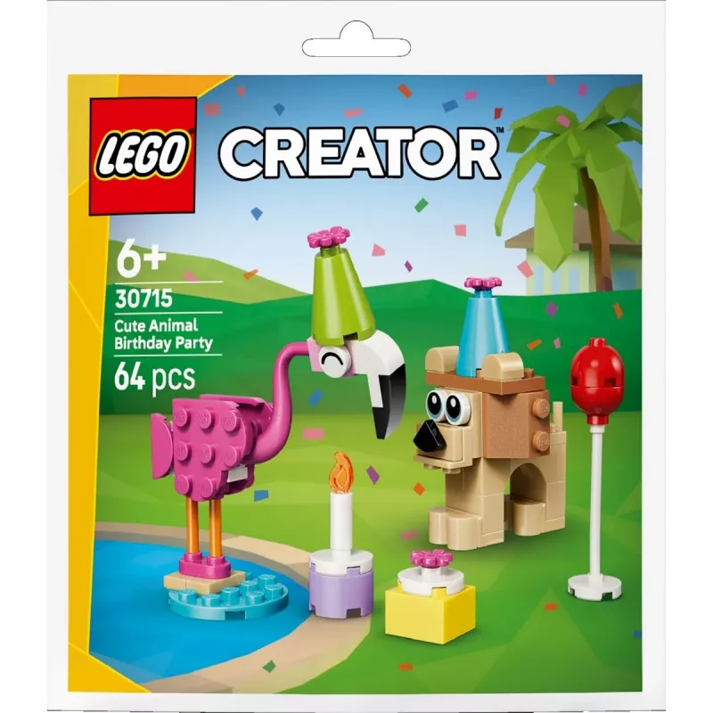 Creator Blocks 30715 Süße Tier-Geburtstagsparty