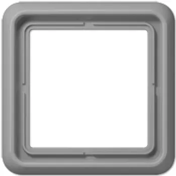 JUNG CD 581 GR Einfachrahmen, Grau