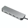LogiLink UA0343 USB-C Multiport-Hub Aluminium USB 3.2 2nd Gen Mult