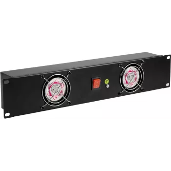 Rack-Frontblende Omnitronic Z-19 2U mit 2 Lüftern für 19-Zoll-Rack
