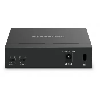 Mercusys 5-Port Gigabit Desktop Switch mit 4-Port PoE+