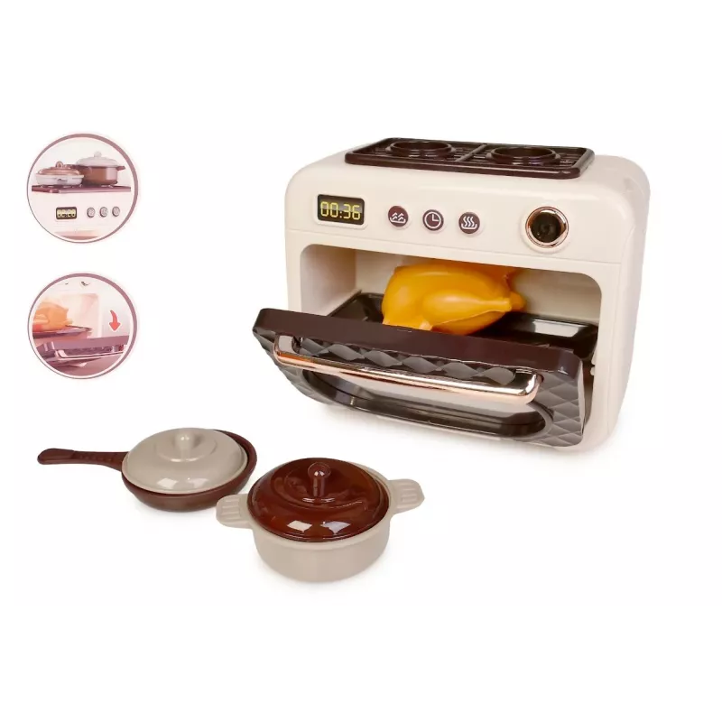 Spielzeugbackofen Artyk 180507 mit Licht – Kinderspielgerät für Rollenspielsets